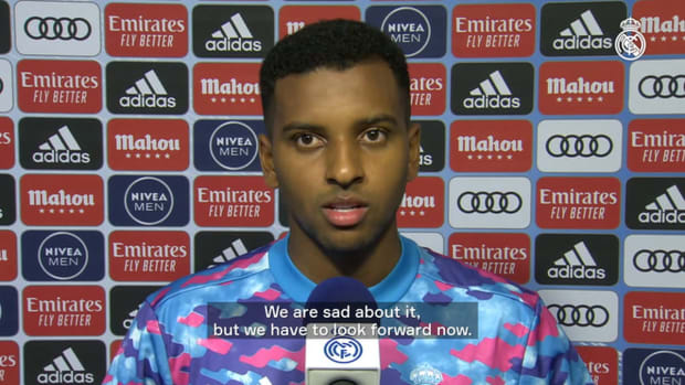 Rodrygo: 'We deserved more'